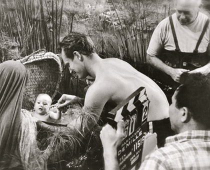 Fraser’s screen debut as Baby Moses in TEN COMMANDMENTS