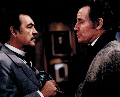 Holmes explains his theory to Watson.